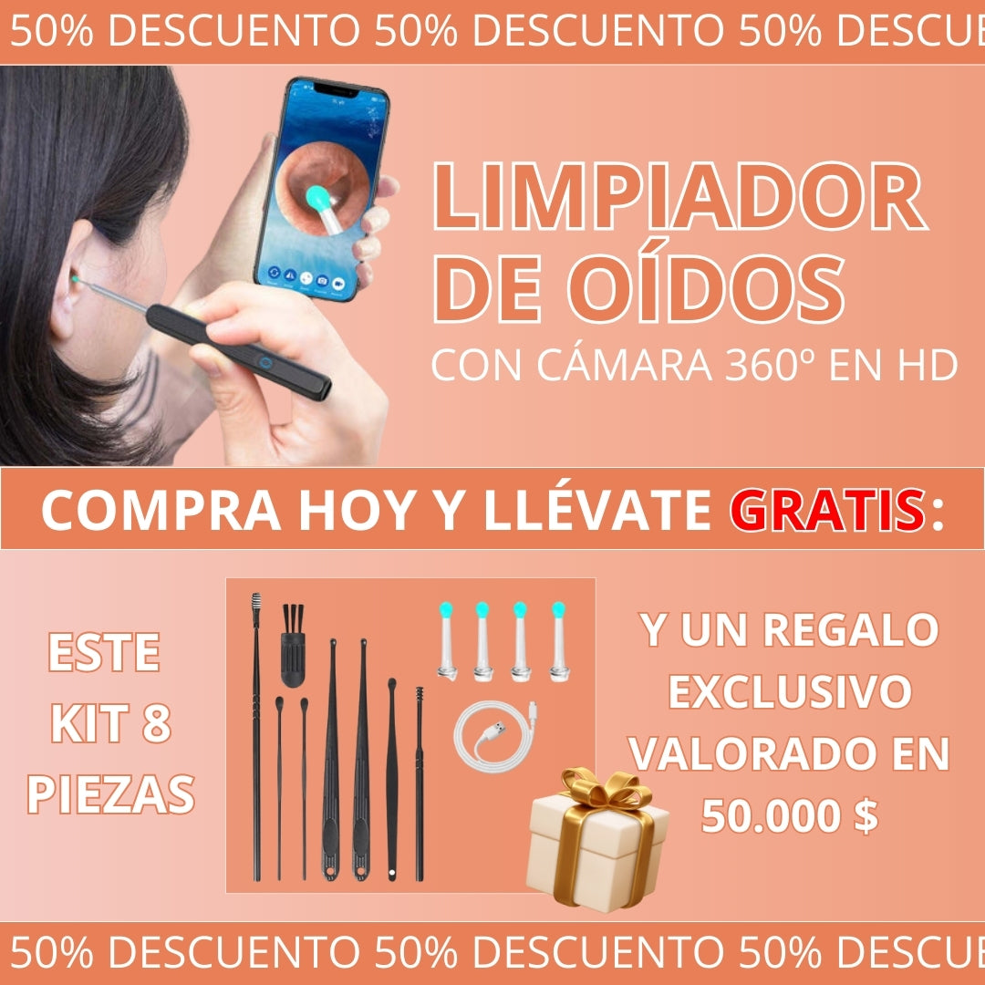 OtoClean™ Pro - Tu Oído Limpio Con Visión Profesional