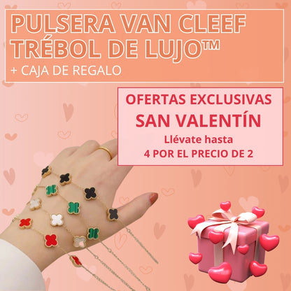 Pulsera Van Cleef Trébol de Lujo™ - Regala fortuna y elegancia