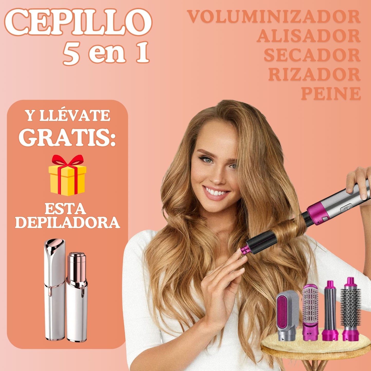 Cepillo MultiLook™ - Belleza al instante